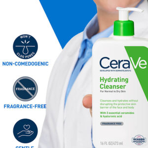 Cerave Hydrating Cleanser 236ml - Image 6