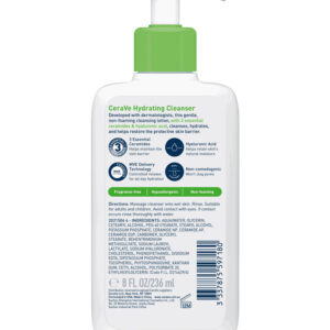 Cerave Hydrating Cleanser 236ml - Image 3